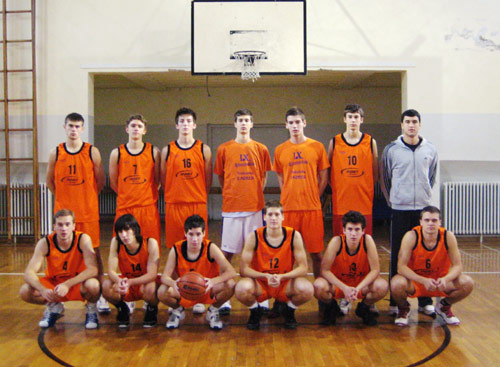 Košarkaška ekipa IX. gimnazije - mladići